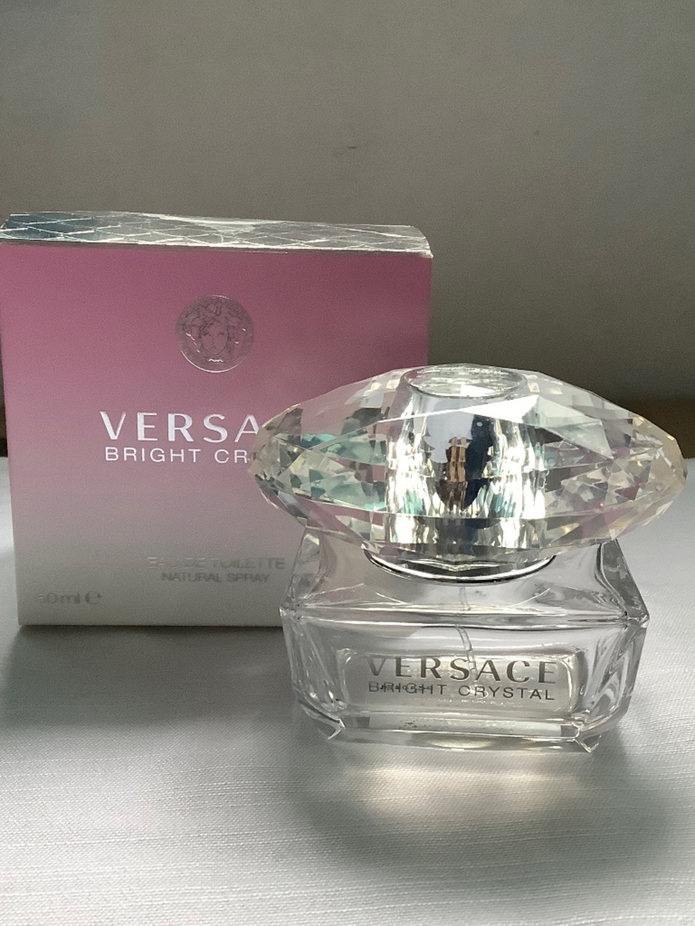 EMPTY Versace Bright Crystal 50 ml Eau de Toilette EMPTY